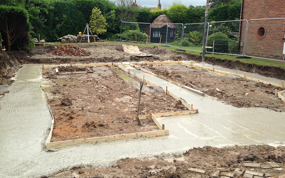 Footings-Poured
